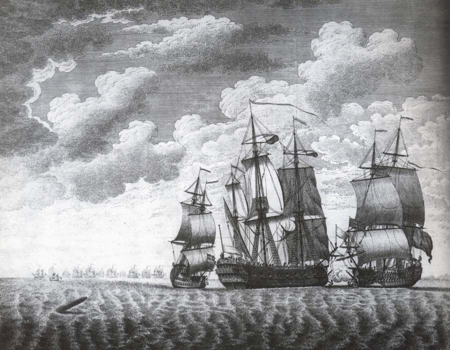 The Taking of the St-Joseph,a Spanish caracca ship
